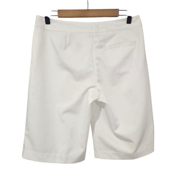 Izod Cool-FX Stretch Golf Shorts White Size 6 - Picture 2 of 5